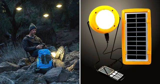 Portable Solar Lamps for Camping & Travel