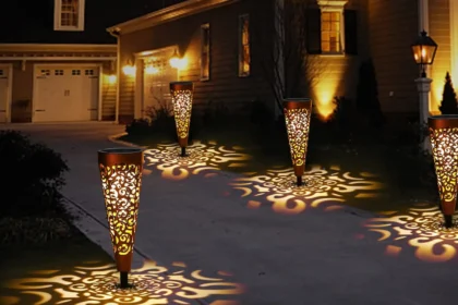 Solar Garden Lights for Pathways & Lawns