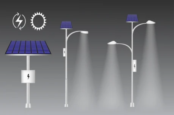 Solar vs Electric Street Lights
